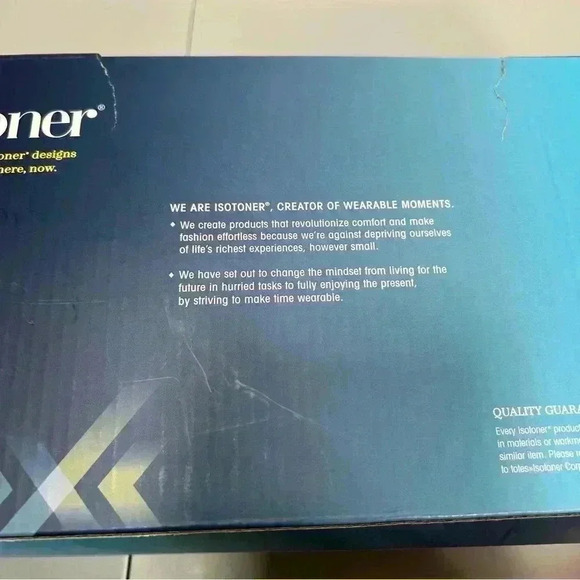 Isotoner Men’s Comfortable Brown Rubber Sole Warm Slippers Size Large 9.5-10.5 - Picture 6 of 10